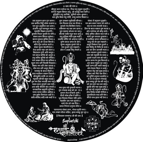 Hanuman Chalisa Yantra™ - With Blessing of Lord Hanuman Ji