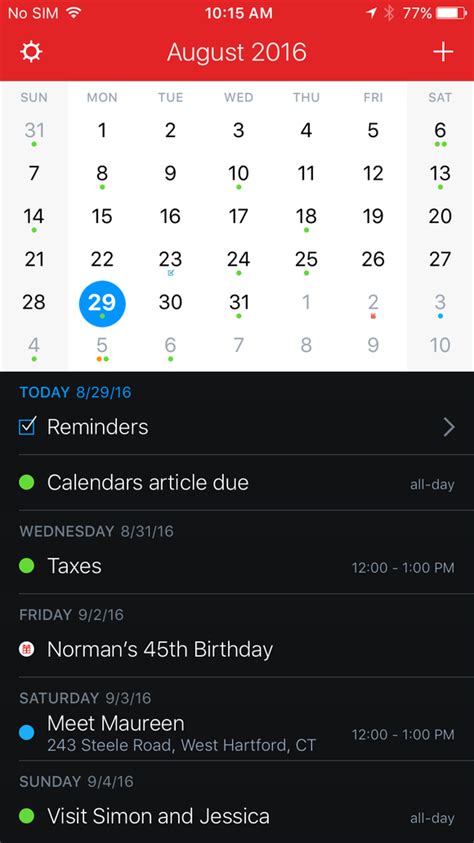 45 Best Images Work Schedule App Iphone : 12 Best Calendar Apps Windows Mac Android Ios In 2021 ...