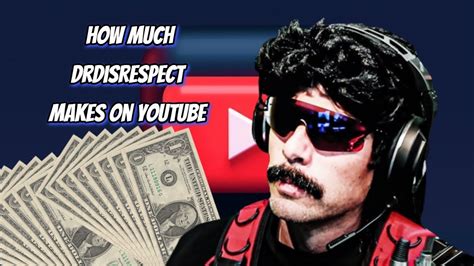 How Much Does DrDisRespect Earn from YouTube? Here's the data - YouTube