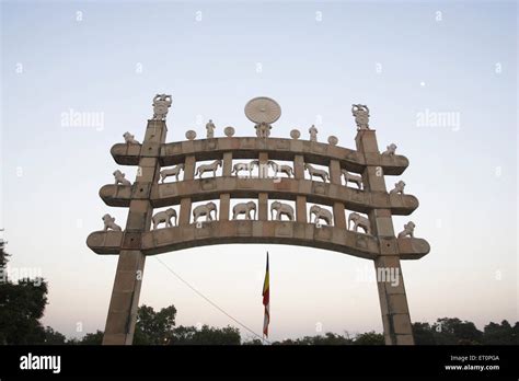 Entrance of Deekshabhoomi stupa, sacred monument of Navayana Buddhism ...