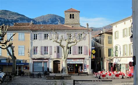 Sunny Day in Quillan, France