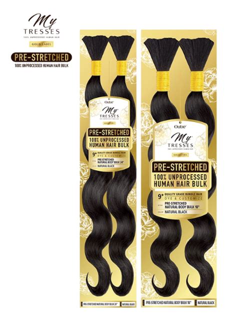 Outre Mytresses Gold Label 100% Unprocessed Human Hair NATURAL BODY Bu ...