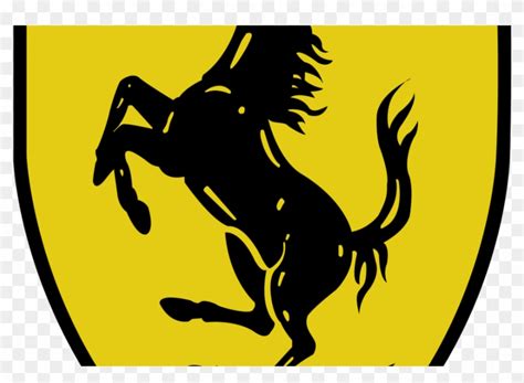 1024 X 600 6 - Ferrari Logo Black And White, HD Png Download - 1024x600(#1165054) - PngFind