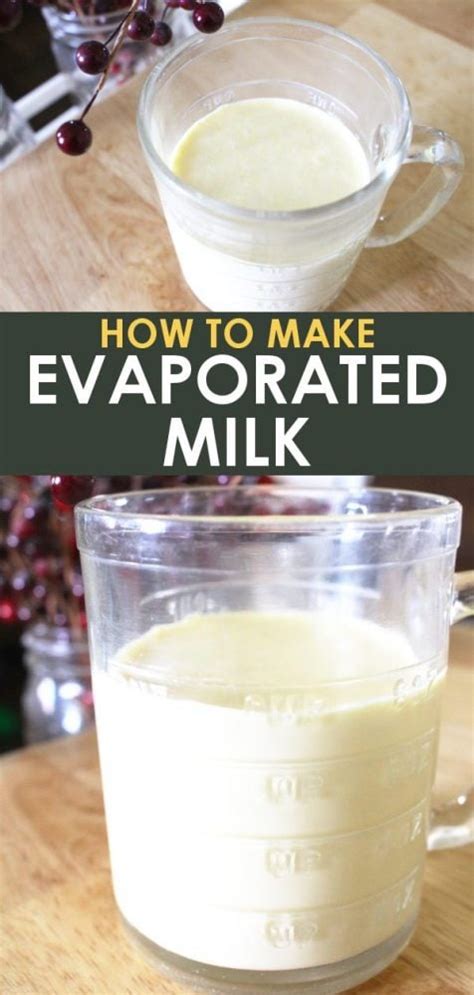 How to Make DIY Evaporated Milk - Plus 3 Other Substitutes!