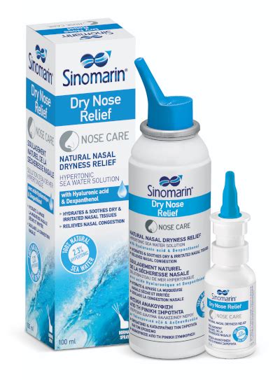 Nasal Spray for Dry Nose - Dry Nasal Congestion-Irritation