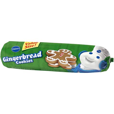 Pillsbury Gingerbread Cookie Chub - Shop Biscuit & Cookie Dough at H-E-B