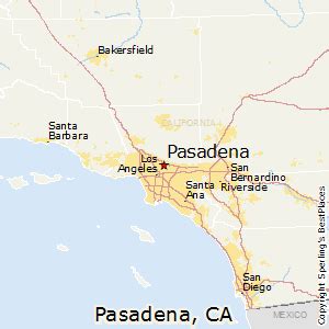 Map Of Pasadena California – Verjaardag Vrouw 2020