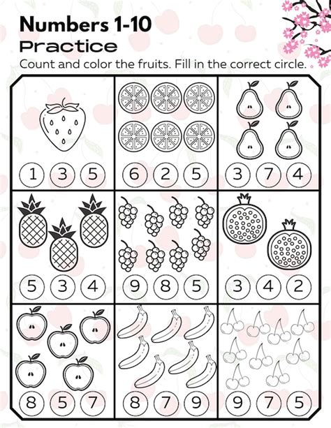 Pin on Kindergarten Math - Worksheets Library