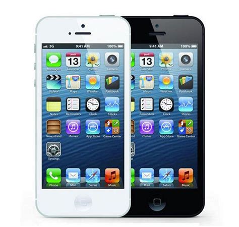 Refurbished Original IPhone 5 Mobile Phone IOS 6 Dual Core 1G RAM 16GB ...