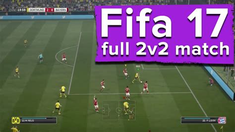 13 minutes of Fifa 17 gameplay - The first ever 2 v 2 match from Gamescom 2016 - YouTube