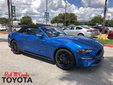 New 2019 Ford Mustang Convertible in San Antonio #990070 | Red McCombs ...