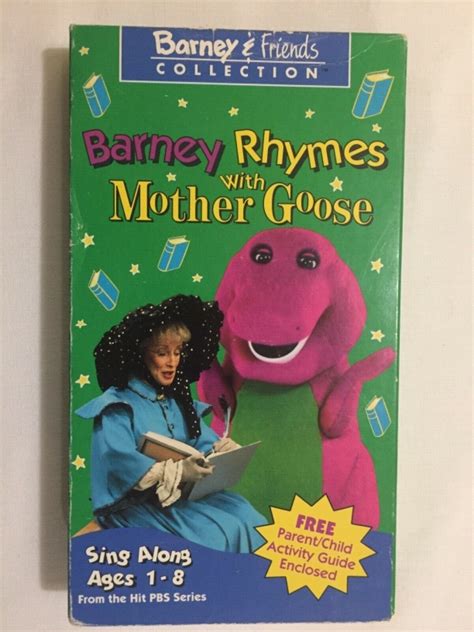 Barney Barney Rhymes With Mother Goose Vhs Mother Goose Rhymes | The ...