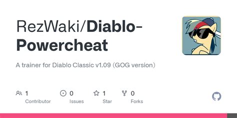 GitHub - RezWaki/Diablo-Powercheat: A trainer for Diablo Classic v1.09 ...