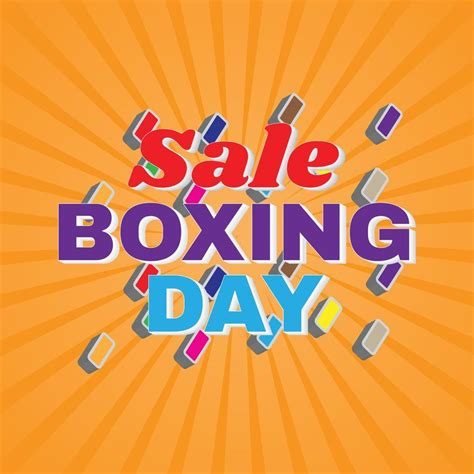 SALE BOXING DAY 13147037 Vector Art at Vecteezy