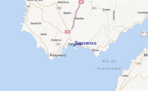 Sanxenxo Tide Station Location Guide