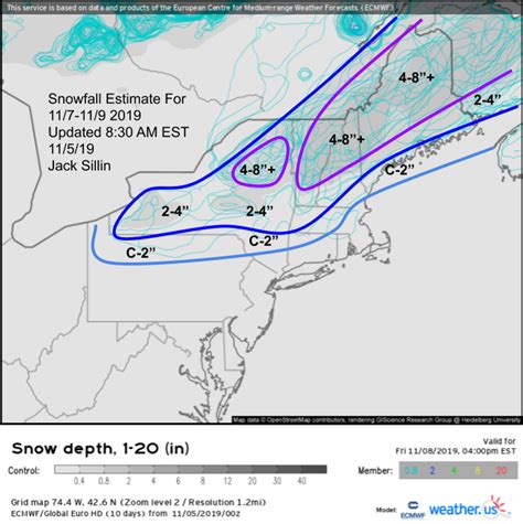 First Eastern Snowstorm Of The Season Likely To Impact The Interior ...