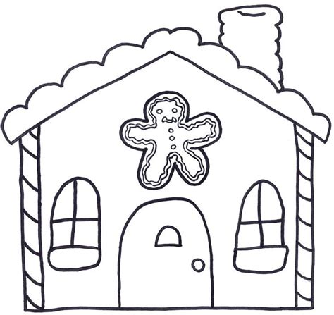 Gingerbread house clipart black and white - ClipartNinja - ClipArt Best - ClipArt Best ...