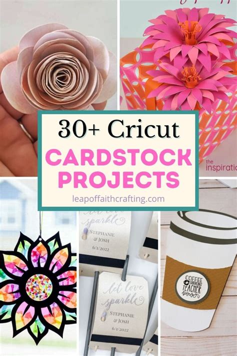 30 Cricut Cardstock Projects to Make for Beginners to Advanced! - Leap ...