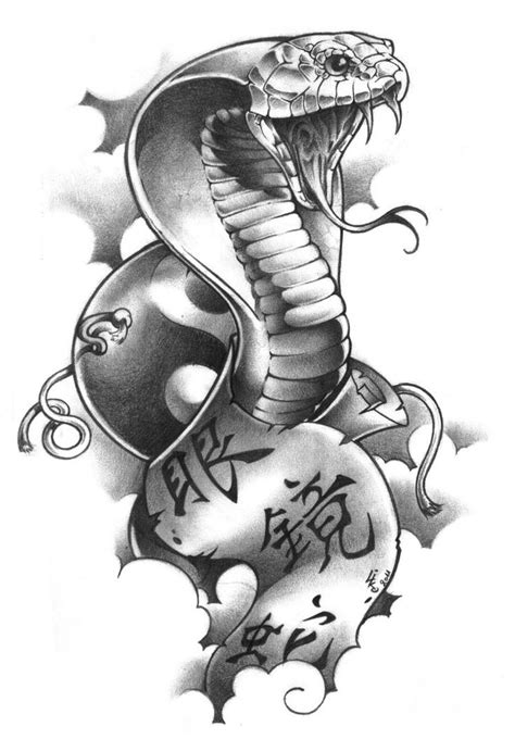 Snake tattoo design, Cobra tattoo, Snake tattoo