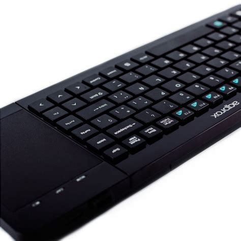 APPKBTV02UK APPROX Wireless Keyboard and Touchpad Mouse for Smart TV & PC Black | eBay