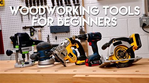 7 Essential Woodworking Power Tools List All Woodworkers Must Have. The ...