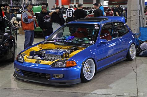 Custom Blue Honda Civic EG6 Hatchback - BenLevy.com