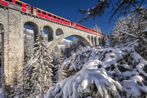 Riding the Bernina Express From Italy to Switzerland