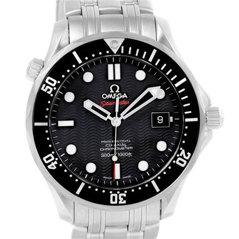 Omega Seamaster James Bond 300M Black Dial Watch 212.30.41.20.01.002 | SwissWatchExpo