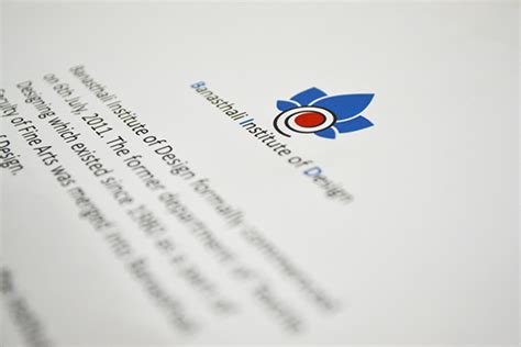 logo design: Banasthali Institute of Design on Behance