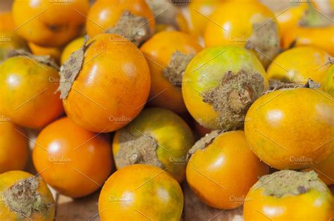 Naranjilla exotic fruit | High-Quality Food Images ~ Creative Market