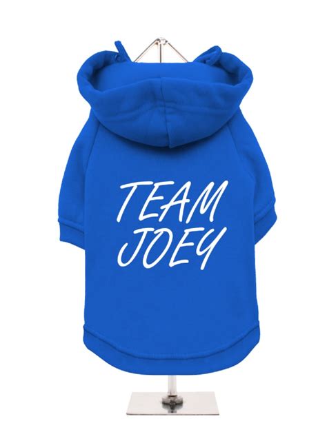 Team Joey Friends Fleece Lined Hoodie | I Love Pugs