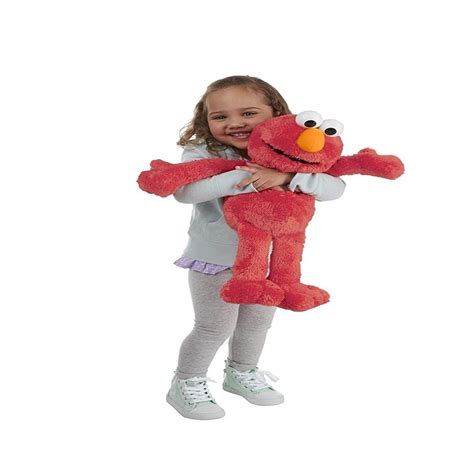 NEW Playskool Sesame Street Big Hug Elmo Plush Toy Let Plush Play ...