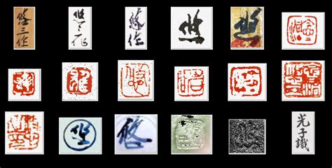 Famous Japanese potters and marks