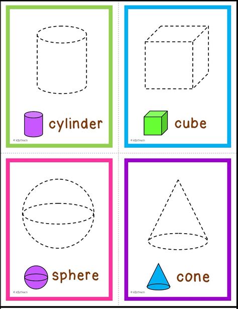 2d And 3d Shapes Kindergarten