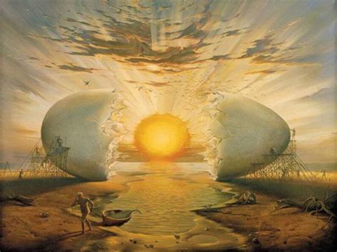 Sunrise by the Ocean - Salvador Dali | Art is in the Eye of the Beholder | Surrealism painting ...