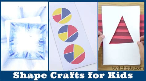 Mixed Shapes For Preschool Craft