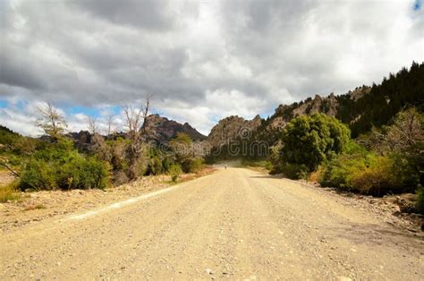 Ruta de los Siete Lagos stock image. Image of lagos, mountain - 67786811