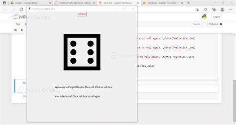 Dice Rolling Simulator in Python [with source code] - Project Gurukul