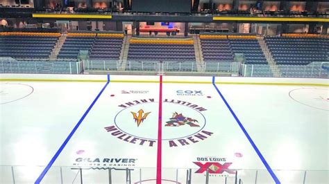 NHL's Phoenix Coyotes go back to college with new arena