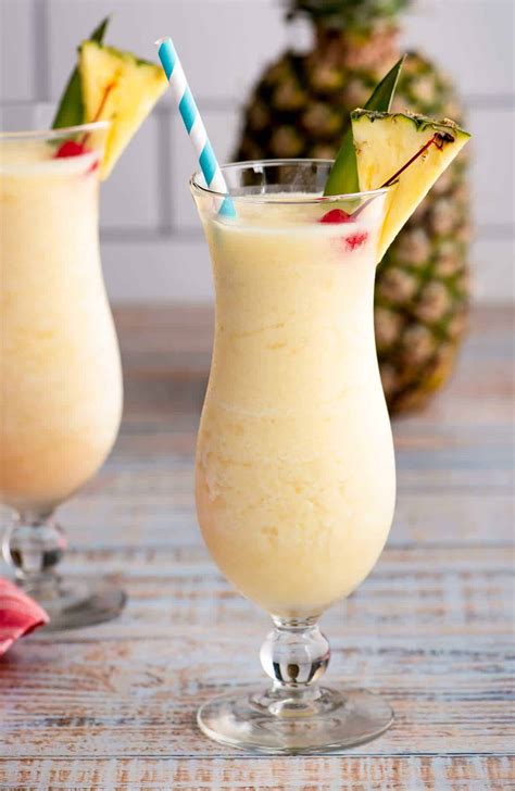 Frozen Piña Colada Recipe - The Chunky Chef