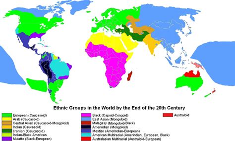 A world map revealing different ethnic groups of the world. Ethnic... | Download Scientific Diagram