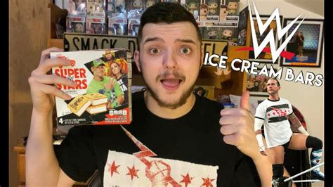 WWE ICE CREAM BARS ARE BACK!!! (REVIEW) - YouTube