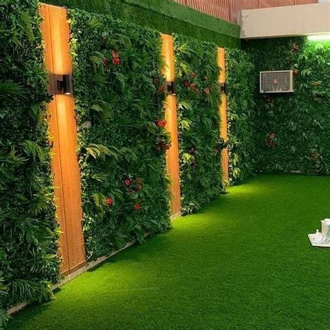 Artificial grass wall - Indoor greenery - Home decor - Outdoor ...