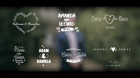 Fun Wedding Titles - Premiere Pro Templates | Motion Array