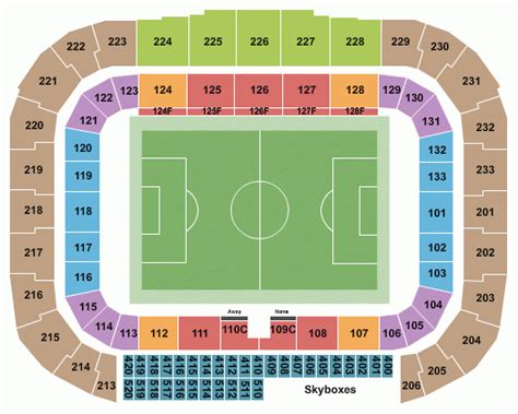 Red Bull Arena Seating Chart Seat Numbers - Arena Seating Chart