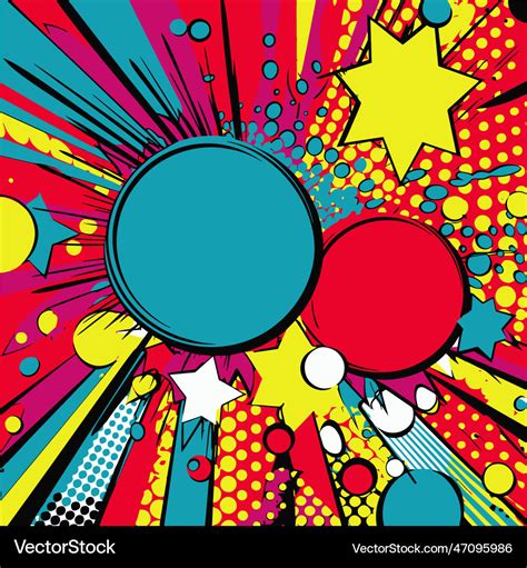 Pop art background Royalty Free Vector Image - VectorStock