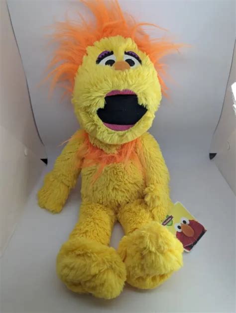 RARE FUNELLA PLUSH Furchester Hotel Sesame Street Cbeebes Gosh 2016 Tags £49.99 - PicClick UK