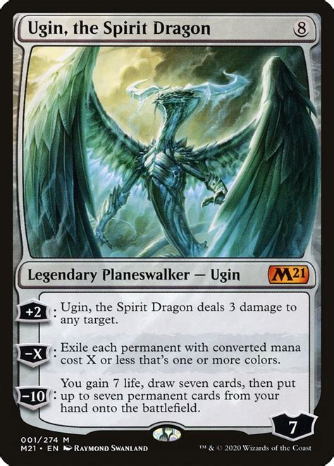 Ugin, the Spirit Dragon · Core Set 2021 (M21) #1 · Scryfall Magic: The Gathering Search