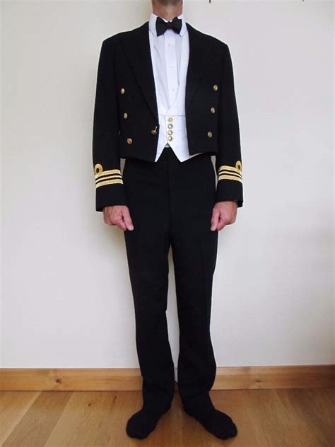 Royal Navy Officers Mess Dress Uniform Mens - Jacket and Trousers | in ...