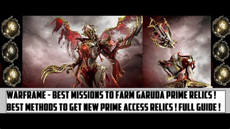 Warframe - How To Farm Garuda Prime Relics ! Best Missions To Get Garuda Prime Access Relics ...